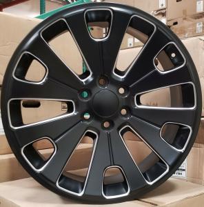 Quality Black Milled GMC Replica Wheels 5663 Chevy Silverado 22 Inch Tahoe Ltz Wheels wholesale