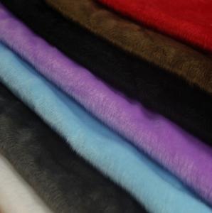 Quality china high quality velboa fur fabric bag fabric wholesale
