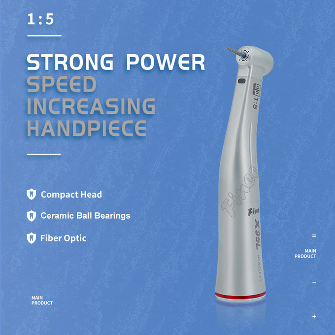 67dB Micro Motor Handpiece High Torque Electric 1/5 Dental Handpiece