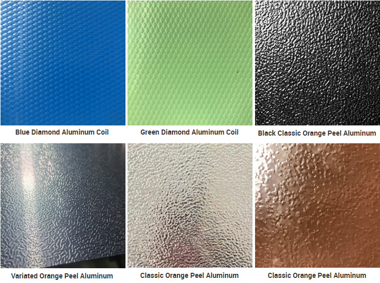 Stucco Embossed Aluminum Plate Sheet Aluminum Checker Plate 5005 H34 Aluminum Diamond Plate