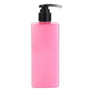 Quality Light Touch 250ml Square Pump Bottle , Shampoo / Shower Gel Pump OEM Service wholesale