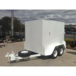 Fully Framed 8 x 5 Furniture Van Trailer , Single Axle Small Enclosed Utility