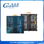 LED Screen P3.91 Commercial Advertising Display Outdoor Transparent Led Display
