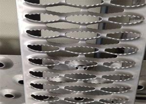 Quality Slip Resistant 3.5mm Stainless Steel Perforated Sheet Safety Anti Skid Plate Walkway Mesh wholesale
