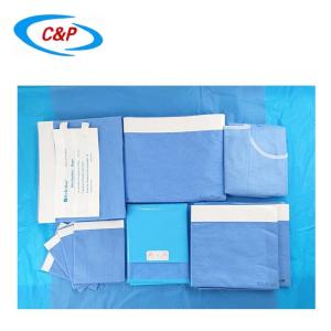 Quality Hospital And Clinic General Surgery Drape Pack SMS Disposable Surgical Universal Kits wholesale