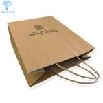 Exhibition Shopping 1.2mm Kraft Paper Gift Bags Cosmetic Packaging