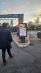 4K Outdoor Restaurant Advertising Display Screen Digital Signage Drive Thru