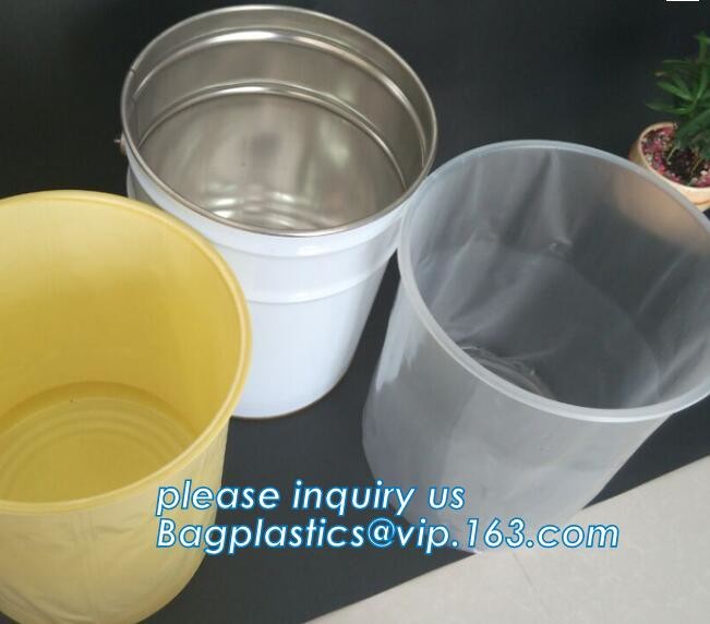 Rigid Barrel, buscket, liner, pail, can liner, Disposable 5 Gallon Rigid Pail Liners, Drum Liners | Pail Liners | Indust