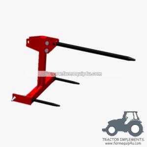 Quality Farm equipment tractor 3point bale spear wholesale