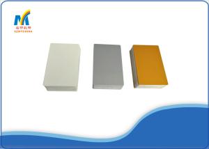 Quality Modern Square Metal Business Cards Aluminum With Customized Logo 86*54 Mm wholesale
