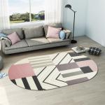 Geometric Area Rugs For Living Room Bedroom Machine Washable