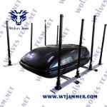 Multi - Band Vehicle Bomb Signal Jammer 20-3600MHz Jammer Machine Monitor