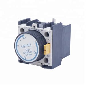 Quality 0.1-30S Travail On Delay Block Electrical Ac Contactor Auxiliary Contacts wholesale
