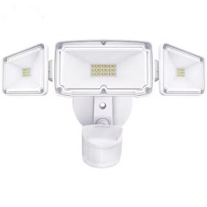 Quality 20w 28w 39w Garden 3 Head Led Security Lights Motion Sensor Outdoor Adjustable Led Flood Light Ip67 For Outdoor wholesale