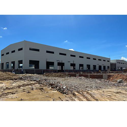Sandwich Panel Steel Structure Warehouse Prefabricated Industrial Shed Onsite