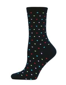 Quality Hearts Printed Trouser Socks wholesale