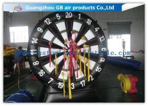 Quality Giant Inflatable Sports Games Target Shoot / Inflatable Dart Board with Fastener Darts wholesale