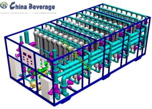 Quality Ultrafiltration Reverse Osmosis Water Treatment System For Spring Water Bottling Machine wholesale