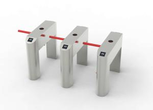 Quality 304 Stainless Steel Drop Arm Turnstile , 3 Arm Turnstile For Kindergarden wholesale