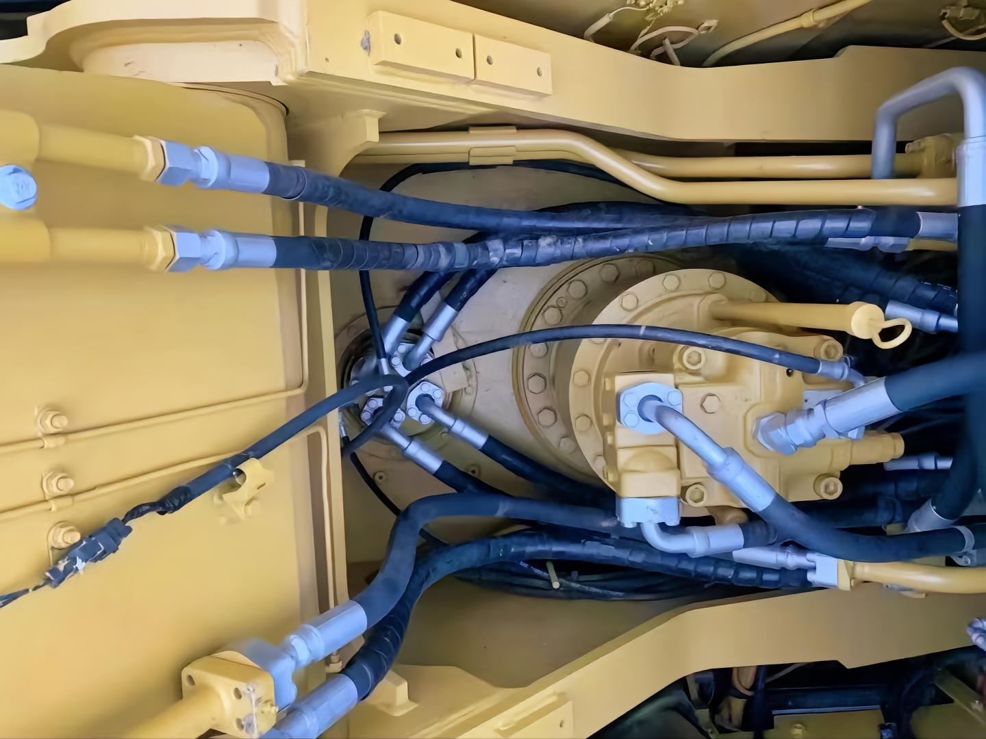 Yellow Used Caterpillar Crawler Cat 326D With And Original Hydraulic Pump