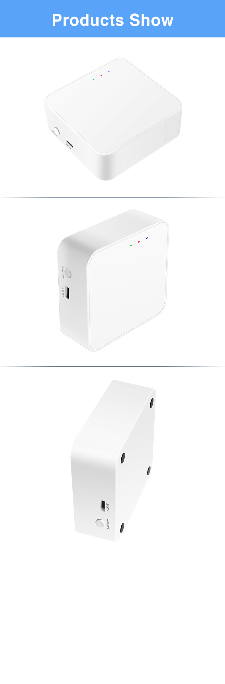 Automation Tuya Wireless Smart Gateway Support Alexa / Google Assistant