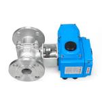 2 Way Electric Motorized Valve 2 Inch 4 Inch SS304 With Electric Actuator