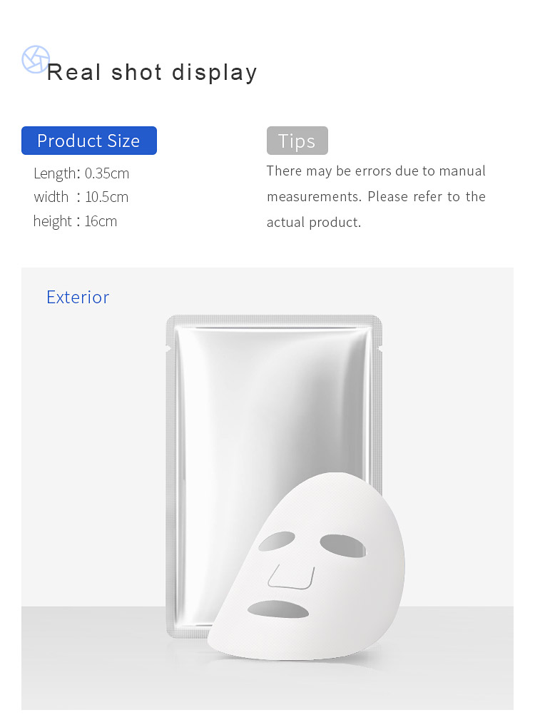 Rejuvenating Hydrating Sheet Mask ODM Hyaluronic Acid Face Mask