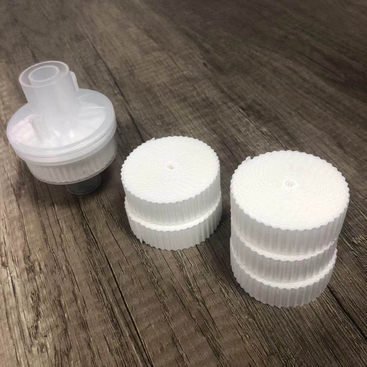 0.5u Porosity Static Charge HME Filter with Electrostatic Cotton Construction