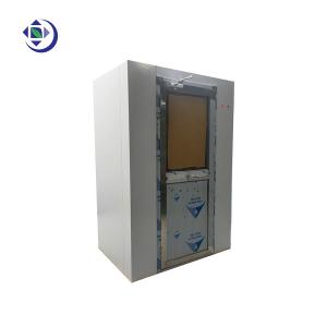Quality Single Leaf Swing Doors Clean Room Air Shower For One Person 2 Side Blowing wholesale
