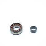 80mm Frameless Servo Motor 1NM 360W 48V 3500RPM 10A