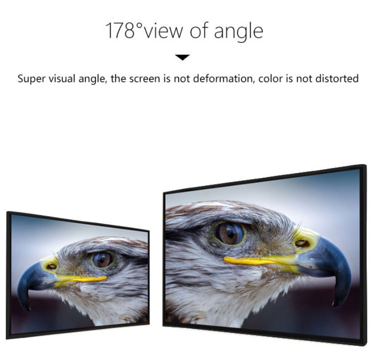Inside Digital Signage Video Wall 55" Strong Electromagnetic Compatibility
