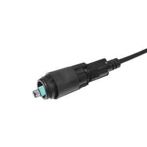 Quality Waterproof IP67 Optic fiber Trunk Cable 12core MTP/MPO Patch Cord wholesale