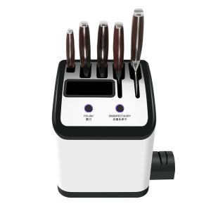 China Modern Knife Storage Block with Bristles Perfect for Home Restaurant/ Bamsira_BSCI,FSC on sale
