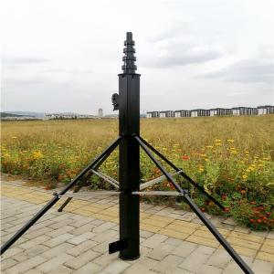 Quality Outdoor 30Ft 9M Customized Aluminium Telescopic Mast Aerial Photography Mast Pole wholesale