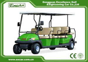 Quality 11 Seater Electric Sightseeing Car With Lithium / Lead Acid Battery wholesale