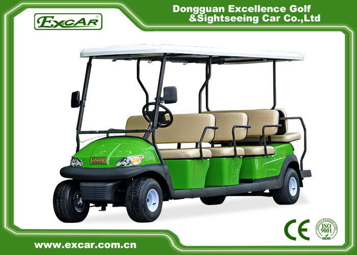 Excar Lithium Battery Electric Golf Cart 11 Seats Off Road Club Car