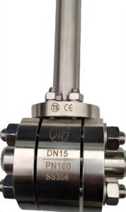 Quality ISO9001 Approved Manual DN25 Cryogenic SS Ball Valve wholesale