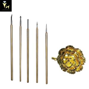 Quality 260mm Shank Sharp Nose Steel Burnisher Tools wholesale