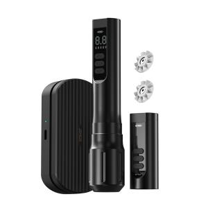 Quality Pedal Control Wireless Rotary Tattoo Machine Dual Battery Tattoo Wireless Pen wholesale
