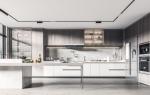Customized Kitchen Cabinets Classic Italy Style Wooden Cabinet For Villa