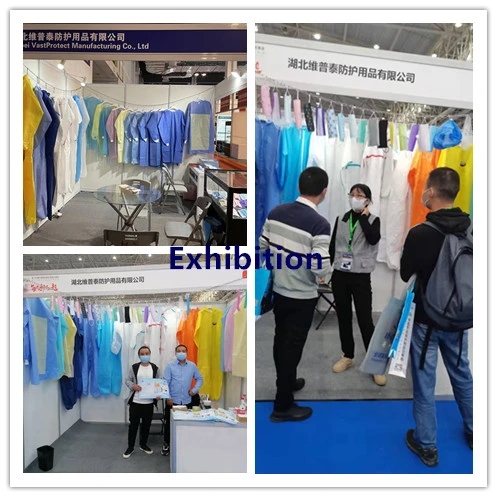 Disposable Non Woven Coverall With Breathable Anti Static Fabric EN1149 Standard