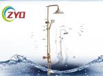 Convinent 22MM Square Bathroom Shower Sets With Adjustable Shower Holder