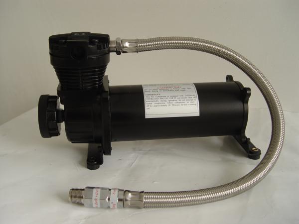Steel Material Air Lift Suspension Compressor 70L/Min Air Flow , IP67 Moisture
