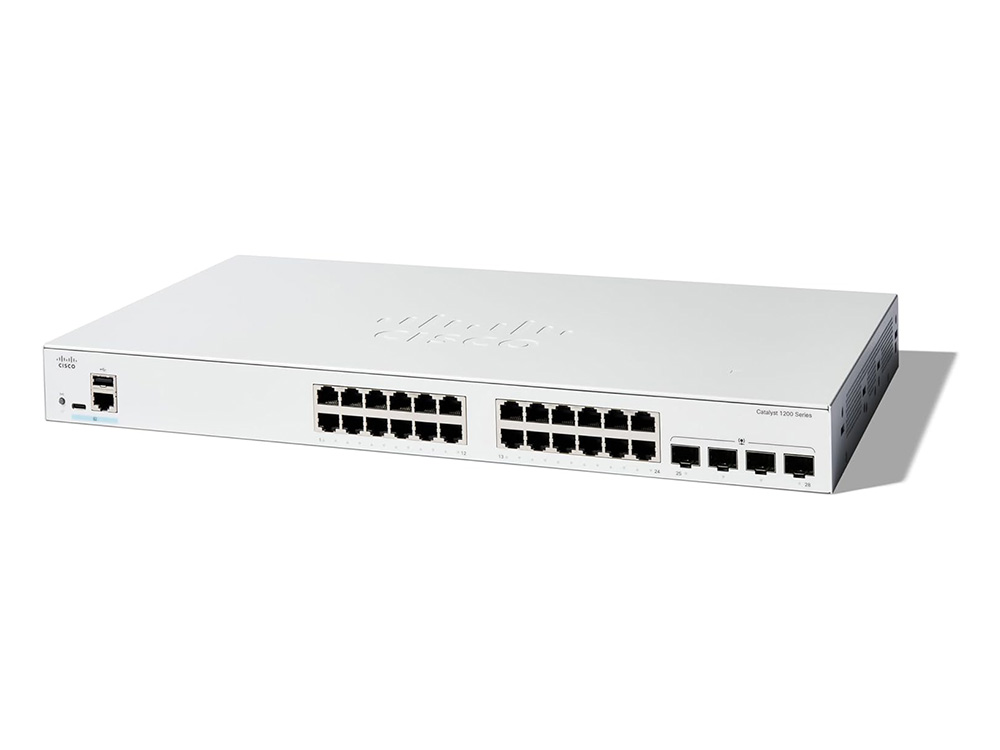 Effortlessly Manage Your Network with C1200-24T-4G Stackable Switches