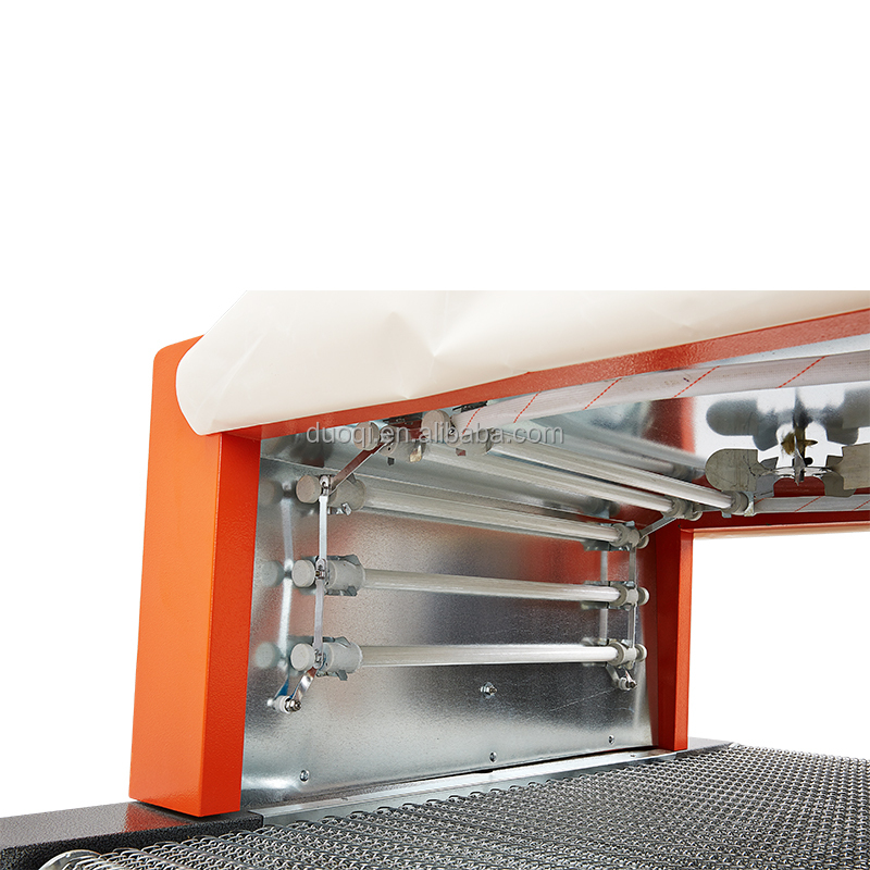 Speed Packaging Model E-CVT Plastic Film Shrink Wrapping Machine with Iron Net Conveyor