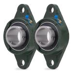 UCFL210 30 Flange Mounted Ball Bearings Casting Iron Miniature Bearing Low Noise