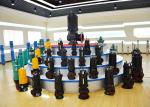 50m3h 22kw 30hp Submersible Sewage Pump Single Stage Large Capacity With Ac