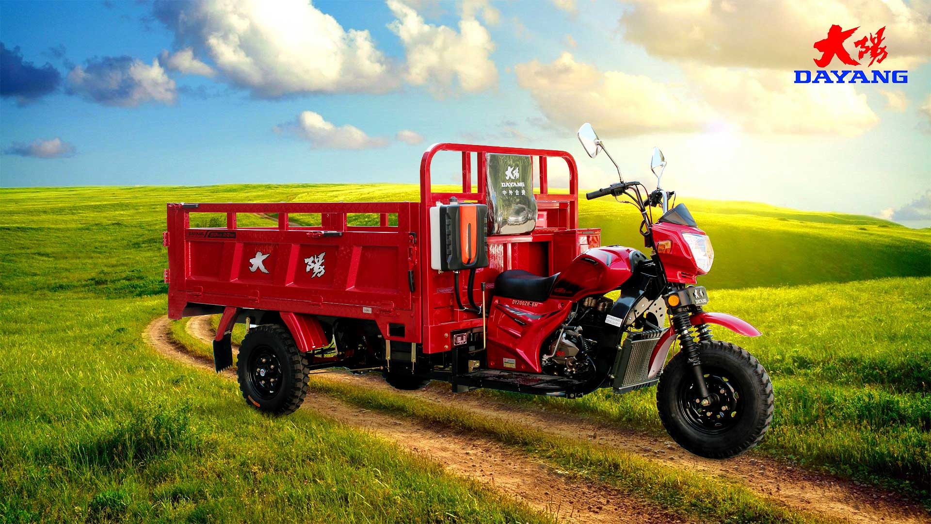 Motorized 200CC Water Cooled Tricycle for Fuel Oil and Gasoline Delivery in Manufacture