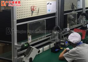 Quality Aluminium Tube Assembly Conveyor Systems Metal Edge For Workshop wholesale