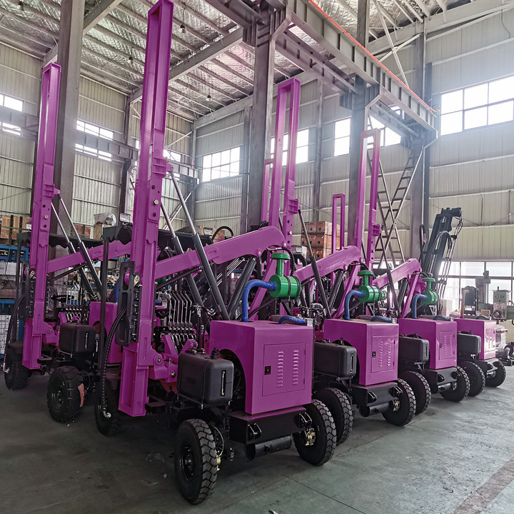 Portable Pile Drilling Rig Vibration Hammer Pile Driving Equipment